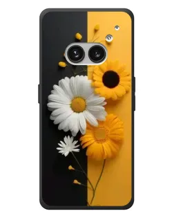 Чехол для Nothing Phone (2a) Plus с картинкой «Подсолнух и ромашка»
