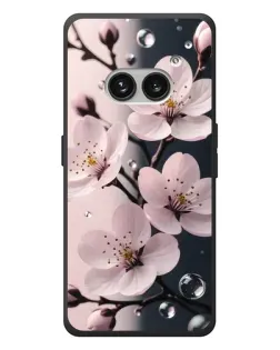 Чехол для Nothing Phone (2a) Plus с картинкой «Нежная сакура и капли»