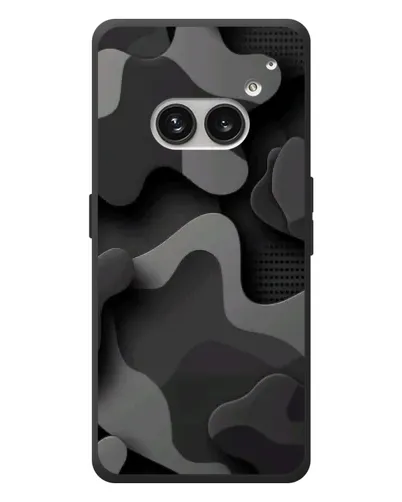 Чехол для Nothing Phone (2a) Plus с картинкой «Темный абстрактный камуфляж» Чехол для Nothing Phone (2a) Plus с картинкой «Темный абстрактный камуфляж»