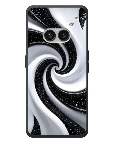 Чехол для Nothing Phone (2a) Plus с картинкой «Черно-белая спираль» Чехол для Nothing Phone (2a) Plus с картинкой «Черно-белая спираль»