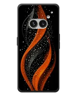 Чехол для Nothing Phone (2a) Plus с картинкой «Огненная звездная волна»