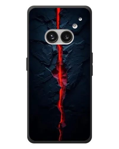 Чехол для Nothing Phone (2a) Plus с картинкой «Kрасная лавовая трещина» Чехол для Nothing Phone (2a) Plus с картинкой «Kрасная лавовая трещина»