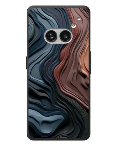 Чехол для Nothing Phone (2a) Plus с картинкой «Цветные волны каньона» Чехол для Nothing Phone (2a) Plus с картинкой «Цветные волны каньона»