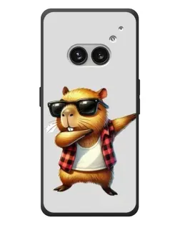 Чохол для Nothing Phone (2a) Plus з картинкою «Капібара репер даб» Чохол для Nothing Phone (2a) Plus з картинкою «Капібара репер даб»