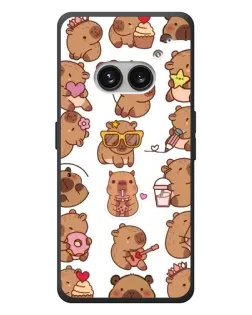 Чохол для Nothing Phone (2a) Plus з картинкою «Стікерпак з капібарами» Чохол для Nothing Phone (2a) Plus з картинкою «Стікерпак з капібарами»