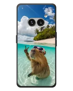 Чохол для Nothing Phone (2a) Plus з картинкою «Капібара на морі» Чохол для Nothing Phone (2a) Plus з картинкою «Капібара на морі»