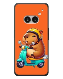 Чохол для Nothing Phone (2a) Plus з картинкою «Капібара на скутері» Чохол для Nothing Phone (2a) Plus з картинкою «Капібара на скутері»