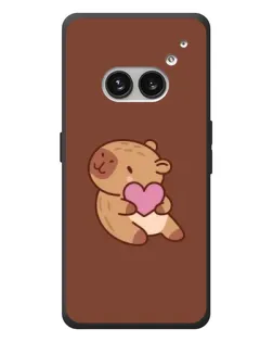 Чохол для Nothing Phone (2a) Plus з картинкою «Капібара з серцем» Чохол для Nothing Phone (2a) Plus з картинкою «Капібара з серцем»