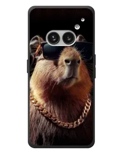 Чохол для Nothing Phone (2a) Plus з картинкою «Капібара золотий ланцюг» Чохол для Nothing Phone (2a) Plus з картинкою «Капібара золотий ланцюг»