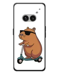Чохол для Nothing Phone (2a) Plus з картинкою «Капібара на самокаті» Чохол для Nothing Phone (2a) Plus з картинкою «Капібара на самокаті»