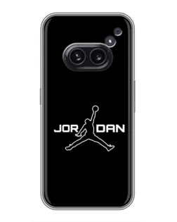Чехол для Nothing Phone 2a с картинкой «Nike Pink Swirl»