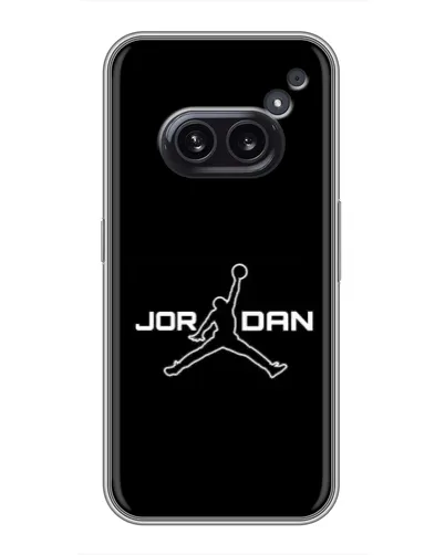 Чехол для Nothing Phone 2a с картинкой «Nike Pink Swirl»