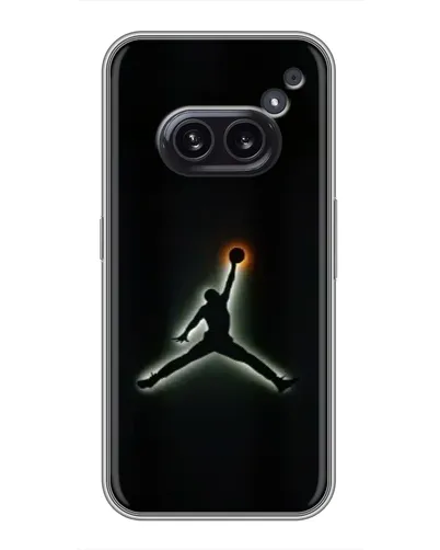 Чехол для Nothing Phone 2a с картинкой «Jordan Gradient Logo»