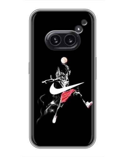 Чехол для Nothing Phone 2a с картинкой «Jordan Jumpman»