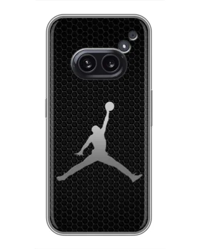Чехол для Nothing Phone 2a с картинкой «Jordan Dark Carbon»