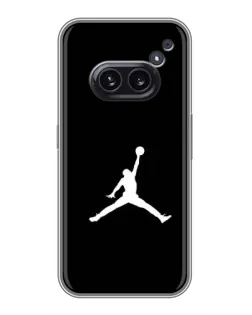 Чехол для Nothing Phone 2a с картинкой «Jordan Silhouette»