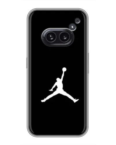 Чехол для Nothing Phone 2a с картинкой «Jordan Silhouette»