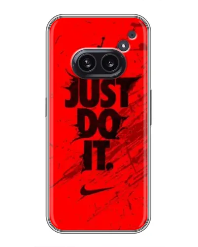 Чехол для Nothing Phone 2a с картинкой «Nike Just Do It»
