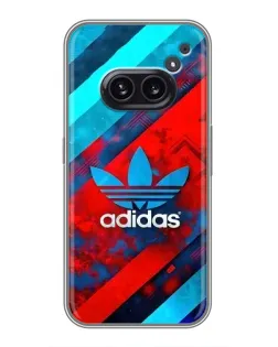Чехол для Nothing Phone 2a с картинкой «Абстракция Adidas»