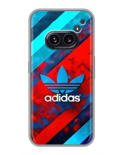 Чехол для Nothing Phone 2a с картинкой «Абстракция Adidas»