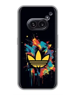 Чехол для Nothing Phone 2a с картинкой «Adidas Splash»