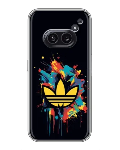 Чехол для Nothing Phone 2a с картинкой «Adidas Splash»