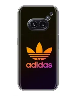 Чехол для Nothing Phone 2a с картинкой «Градиент Adidas»
