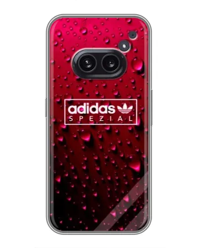 Чехол для Nothing Phone 2a с картинкой «Adidas Gold Marble»