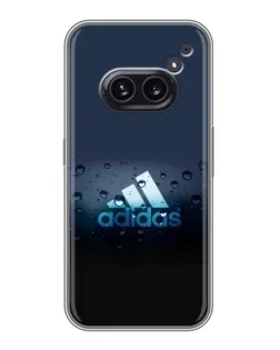 Чехол для Nothing Phone 2a с картинкой «Adidas Water Drops»