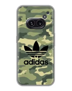 Чехол для Nothing Phone 2a с картинкой «Милитари стиль Adidas»