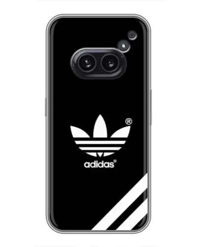 Чехол для Nothing Phone 2a с картинкой «Adidas с диагональными полосами»