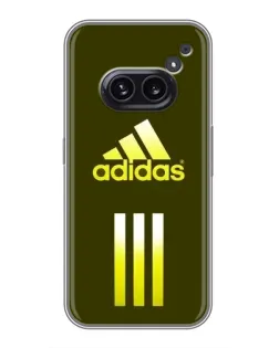 Чехол для Nothing Phone 2a с картинкой «Оливковый градиент Adidas»
