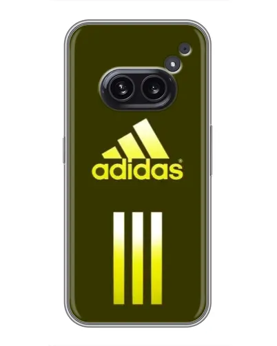 Чехол для Nothing Phone 2a с картинкой «Оливковый градиент Adidas»
