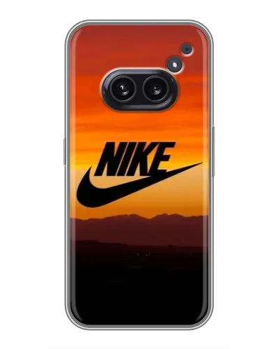 Чехол для Nothing Phone 2a с картинкой «Nike — вечерний горизонт» Чехол для Nothing Phone 2a с картинкой «Nike — вечерний горизонт»