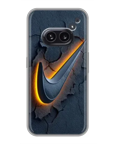 Чехол для Nothing Phone 2a с картинкой «Объемный логотип Найк» Чехол для Nothing Phone 2a с картинкой «Объемный логотип Найк»