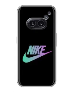 Чехол для Nothing Phone 2a с картинкой «Nike — городская ночь»