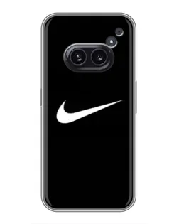 Чехол для Nothing Phone 2a с картинкой «Минималистический Найк»