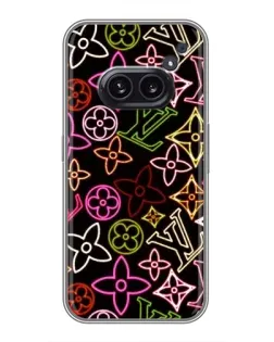 Чехол для Nothing Phone 2a с картинкой «Неоновый микс Nike»