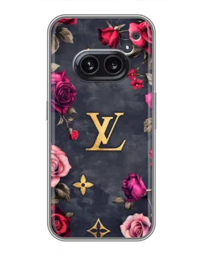 Чехол для Nothing Phone 2a с картинкой «Цветочный Louis Vuitton» Чехол для Nothing Phone 2a с картинкой «Цветочный Louis Vuitton»