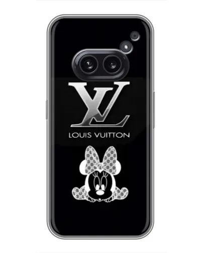 Чехол для Nothing Phone 2a с картинкой «LV и Минни Маус» Чехол для Nothing Phone 2a с картинкой «LV и Минни Маус»