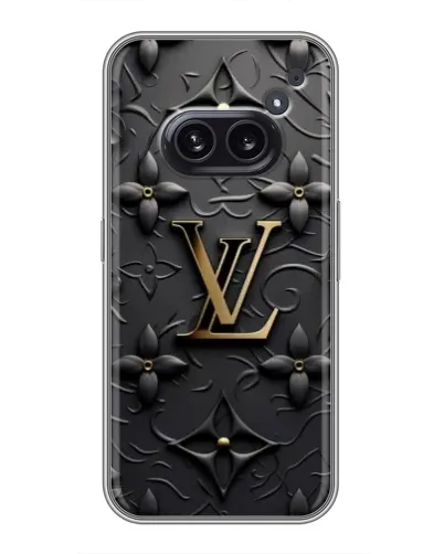 Чехол для Nothing Phone 2a с картинкой «Кожаная текстура LV» Чехол для Nothing Phone 2a с картинкой «Кожаная текстура LV»