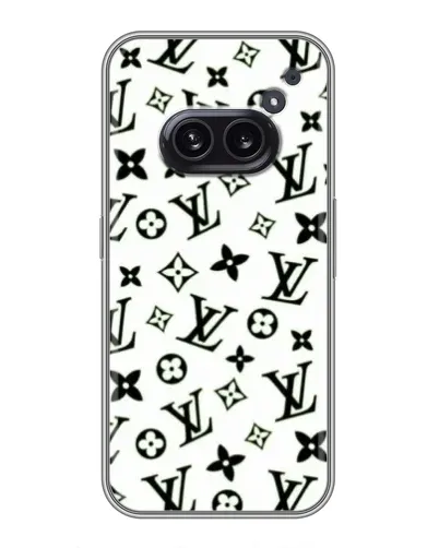 Чехол для Nothing Phone 2a с картинкой «Монохромный хаос LV» Чехол для Nothing Phone 2a с картинкой «Монохромный хаос LV»