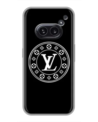 Чехол для Nothing Phone 2a с картинкой «LV — печать стиля» Чехол для Nothing Phone 2a с картинкой «LV — печать стиля»