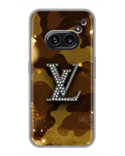 Чехол для Nothing Phone 2a с картинкой «Камуфляжный Louis Vuitton» Чехол для Nothing Phone 2a с картинкой «Камуфляжный Louis Vuitton»