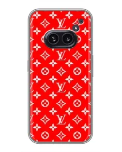 Чехол для Nothing Phone 2a с картинкой «Яркий паттерн LV»