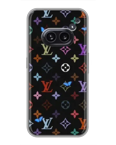 Чехол для Nothing Phone 2a с картинкой «Цветная монограмма LV» Чехол для Nothing Phone 2a с картинкой «Цветная монограмма LV»