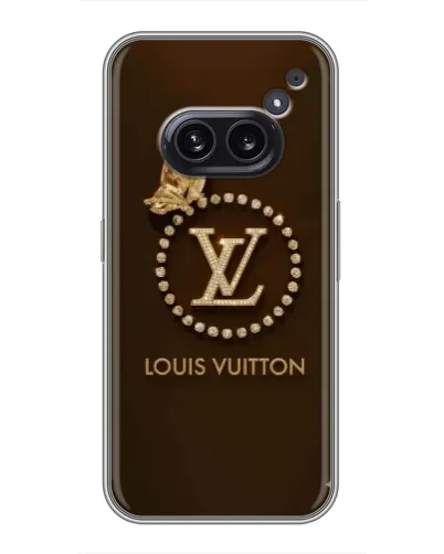 Чехол для Nothing Phone 2a с картинкой «LV — золотая печать» Чехол для Nothing Phone 2a с картинкой «LV — золотая печать»