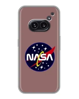 Чехол для Nothing Phone 2a с картинкой «NASA — ретро космос»