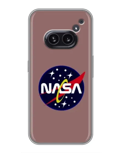 Чехол для Nothing Phone 2a с картинкой «NASA — ретро космос»