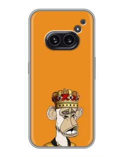 Чехол для Nothing Phone 2a с картинкой «Золотая обезьяна Bored Ape»